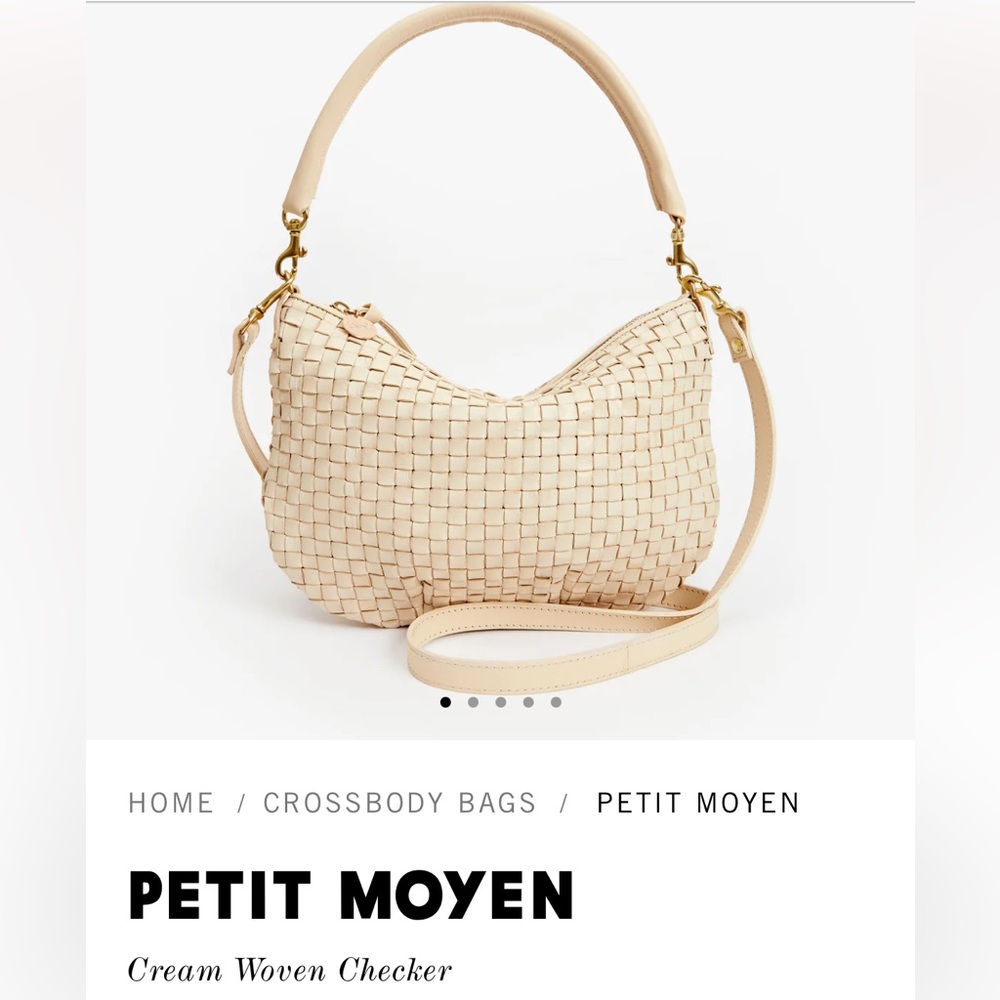 Clare V Petite Moyen- cream checker